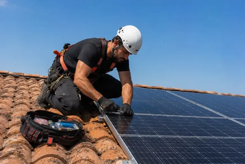Maintenance et monitoring de panneaux solaires à Saiguède