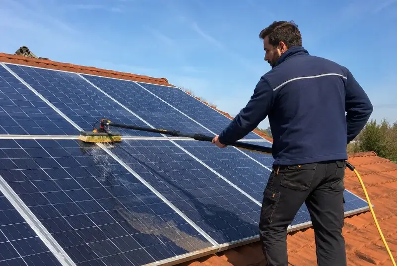 Nettoyage et entretien de panneaux solaires à Saiguède